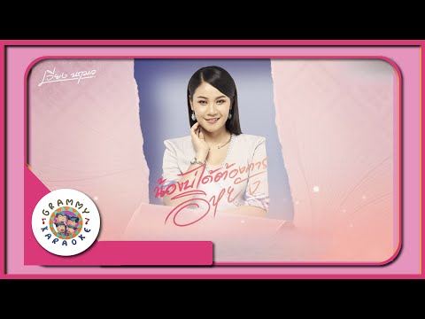 คาราโอเกะ น้องบ่ได้ต้องการอิหยัง - เวียง นฤมล [ Original Karaoke ]
