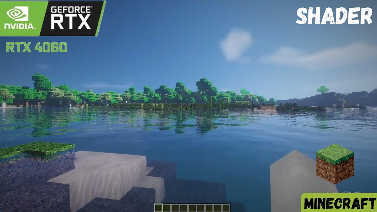 Minecraft Shader + Texture Pack - YouTube