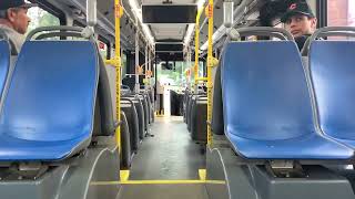 CTA On-Board 2019 Proterra BE40 Bus #611 On Rt X49 Western Express From Odgen to 55th Street