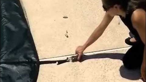 Swimming Pool Safety Pool Cover Instillation Video