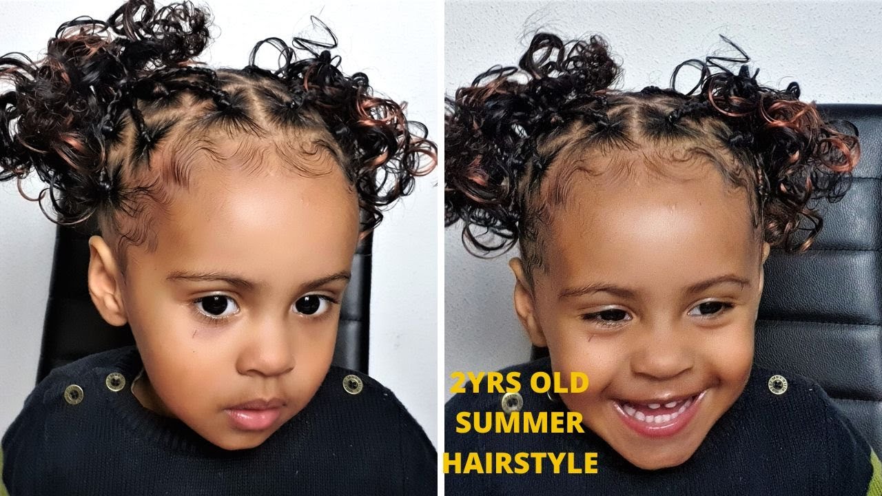 Easy And Quick Hairstyle For 2yr Old Toddler Kids SUMMER HAIRSTYLE  easy-and-quick-hairstyle-for-2yr-old-toddler-kids-summer-hairstyle