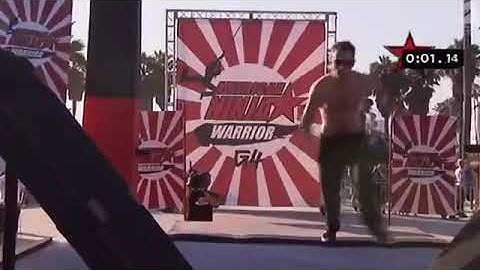 Travis Furlanic at the 2010 Qualifiers | American Ninja Warrior