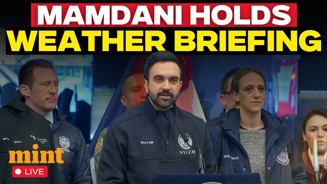 NYC Winter Storm LIVE: Mayor Mamdani Briefs From Emergency HQ as Snow, Travel Disruptions Hit NY
