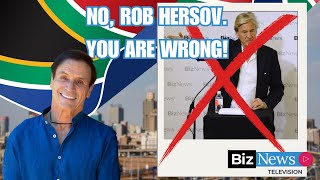 No, Rob Hersov, you are wrong! - Marc Lubner