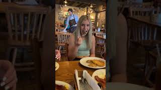 Breakfast at the Crackerbarrel