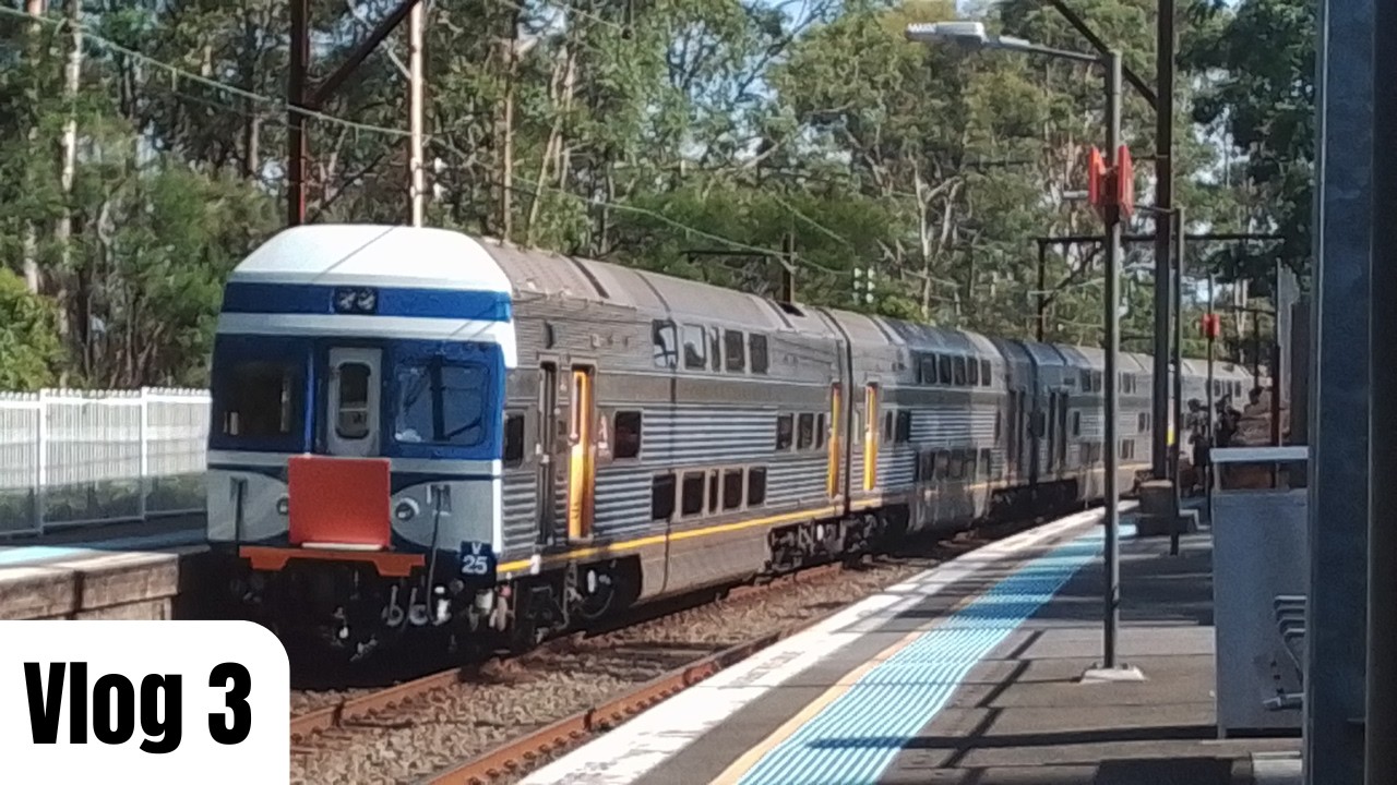GWM Transport Vlog 3: Trains At Lapstone Including Blue Goose