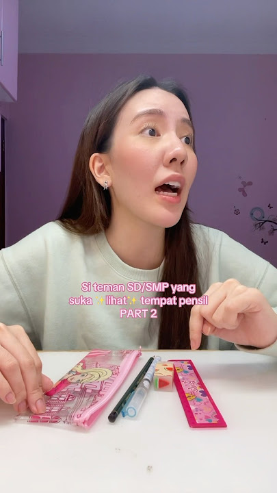 #pov si teman SD/SMP yang suka ✨lihat✨ tempat pensil PART 2 #shorts