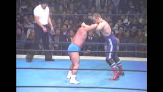 Dynamite Kid vs. Kantaro Hoshino Turns Into A Shoot