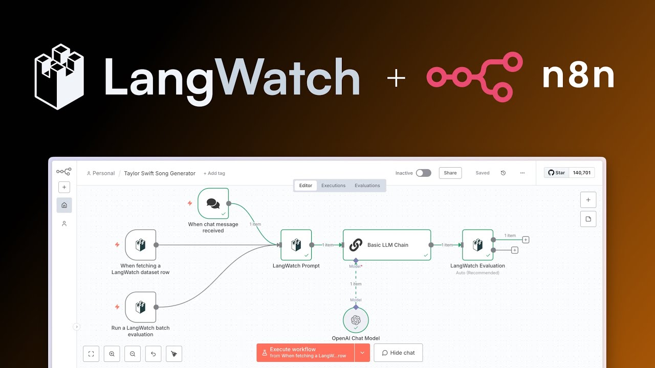 Supercharge n8n with LangWatch: Observability & Prompt Management
