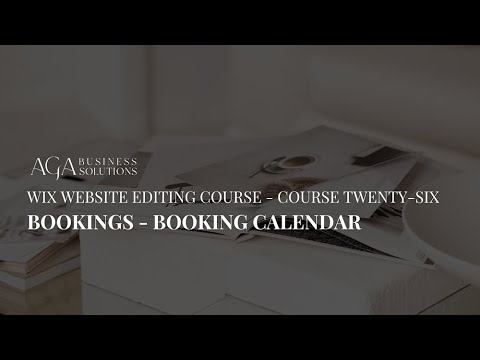 Wix Website Booking