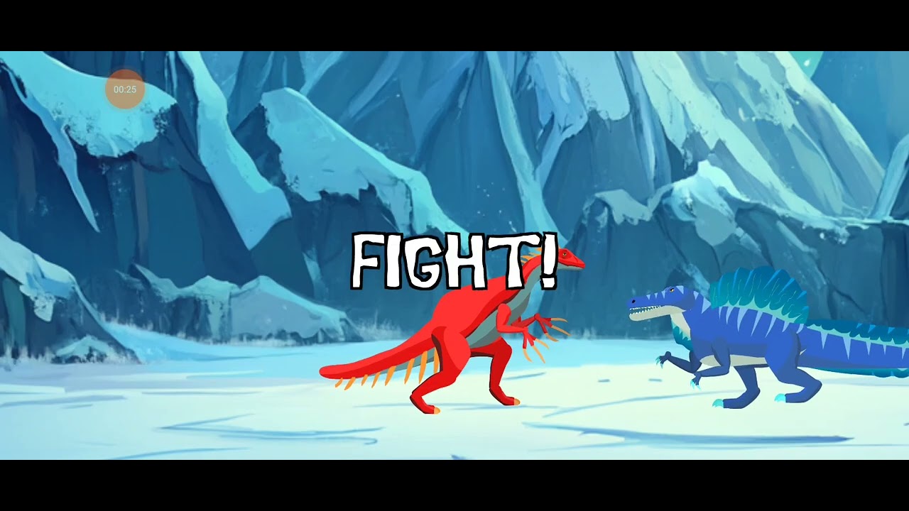 DINOSAURS BATTLE EP2 (SEMI FINAL 2 ❌) [Therizinosaurus VS Oxalaia)