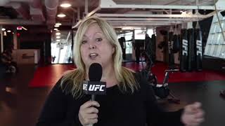 UFC Media Interview Of Coach Carolyn Wester on Khabib Nurmagomedov UFC 229