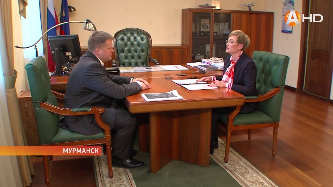 Марина Ковтун обсудила с Юрием Кузиным будущее развитие города Кировска