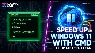Speed Up Windows 11 with CMD: The Ultimate Deep Clean Guide (2026)