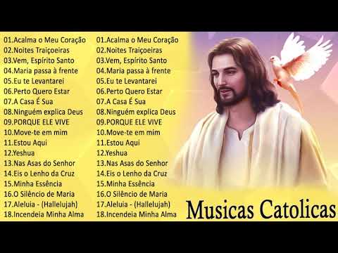 2021 Lindas músicas religiosas católicas de louvor e adoracão carismáticos | Músicas católicas