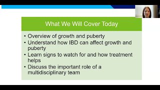 MyIBD Learning: Navigating growth and puberty for kids with IBD