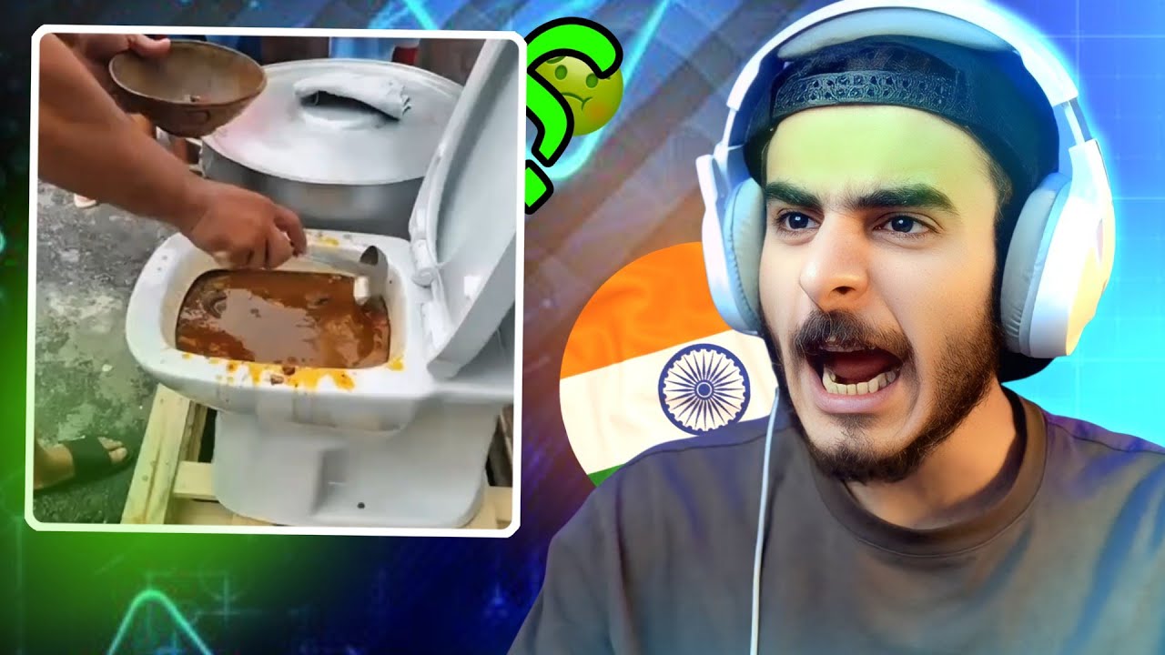 الاكل الهندي 2 / مستحيل الي شفته ؟؟ 😨