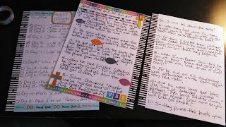 August Scripture Writing Day 5: Luke 5:1-11 / Fishes