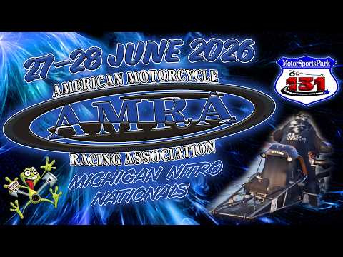 LIVE Top Fuel & Nitro Harley Drag Racing | AMRA Michigan Nitro Nationals Elim | US 131