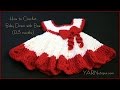 Comment crocheter une robe de bb avec un nud