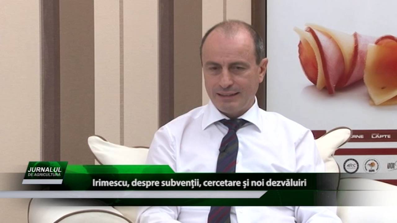 Jurnalul de agricultură: Achim Irimescu-Despre Cercetare şi alte provocări 1 Jurnalul de agricultură: Achim Irimescu-Despre Cercetare şi alte provocări YouTube player
