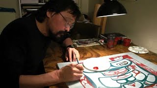Doctors told this painter he’d go blind — “I better get to work”