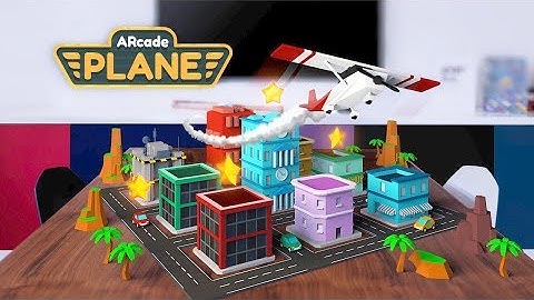 ARcade Plane iOS Official Trailer - Augmented Reality AR iPhone/iPad game
