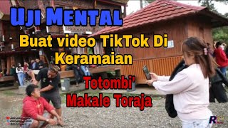 Uji Mental Buat Video Tiktok Di keramaian