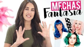 ¿Qué mechas de fantasía te favorecen? | Trucos y consejos de cabello