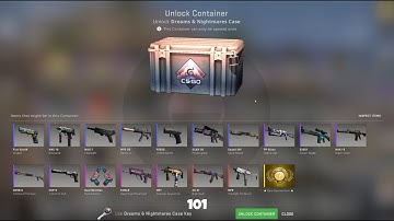 Opening one CSGO case every day until I get a knife #101