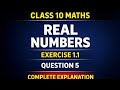 Class 10 Maths | Real Numbers Ex 1.1 Q5 | CBSE Board | Hard Question Full Explanation