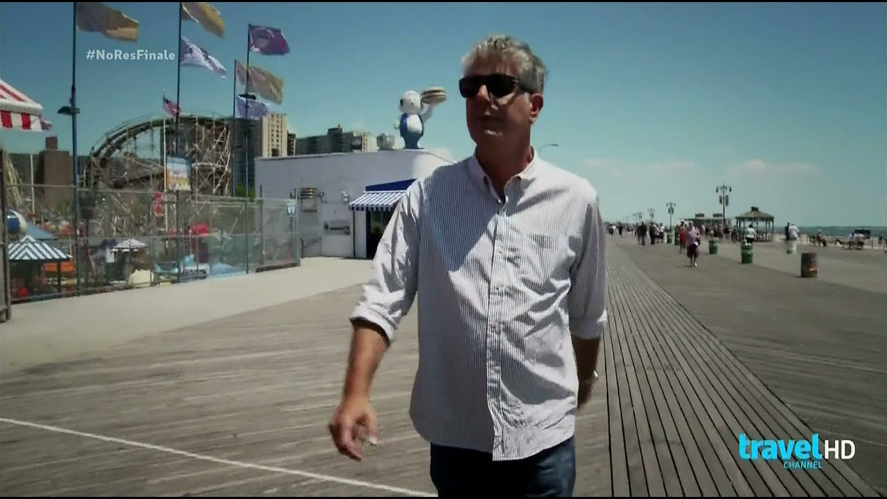 Anthony Bourdain's No Reservations - Final Scene and Quote