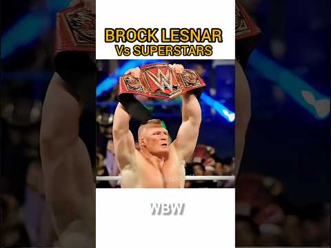 BROCK LESNAR CONTRA TODOS NA WWE