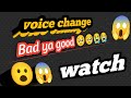 New type voice yes/no