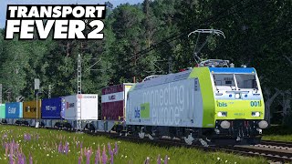 Transport Fever 2 River Ridge Mountains | Folge 30 | Güterzüge für Lebensmittel/Baumaterial