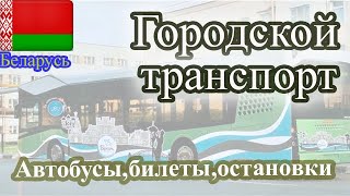 Городской транспорт в Беларуси / Городской туризм что нужно знать / Как передвигаться по городу? screenshot 5