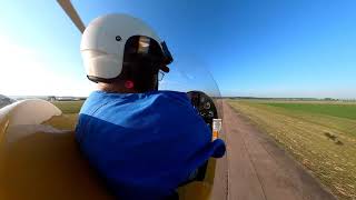 Gyroplane Crash - behind the power curve- Revisited