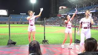 20210323桃猿開幕戰 學妹初登板 林襄 紫庭 RINA 球員陳晨威 Rakuten Girls 樂天女孩