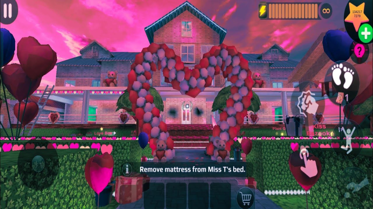 Scary Teacher 3D - Gameplay  🙂 Walkthrough Part-2  Valentines Day Update (iOS, Android ) 2026