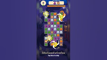 Halloween Story Match 3 Games - Level 5 gameplay cute match 3 puzzle casual mobile game walkthrough
