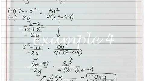 Dividing Rational Expressions-Section 7.1b