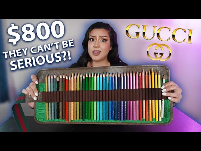 I Tested Gucci's $800 Color Pencils (way worse than I thought