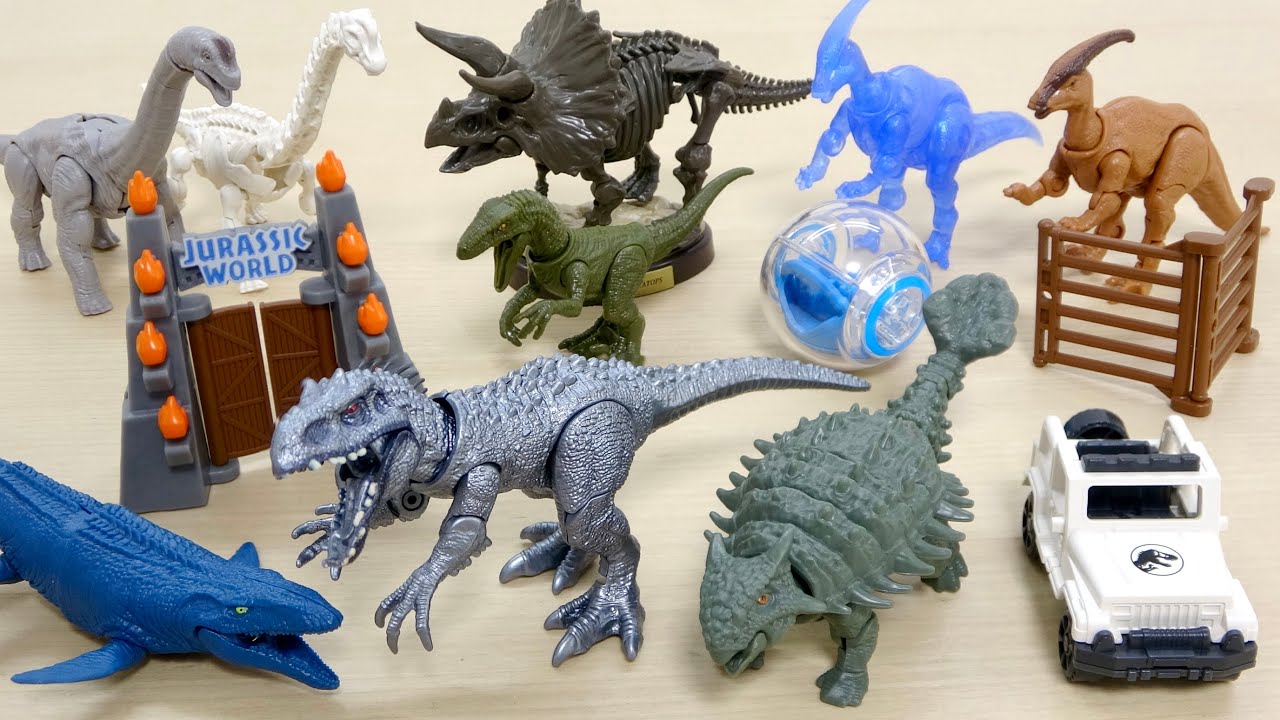 1/144 シークレット blokees ブロッキーズ ジュラシックワールド 神引き】5/144 の超レアな恐竜がまた出た！BLOKEES ジュラシック