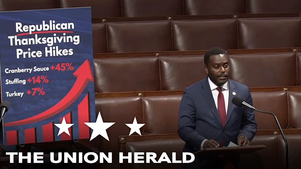 Представитель Амо выступил с речью о расходах на День благодарения