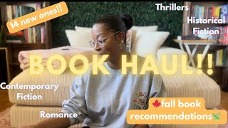 ✨cozy autumn book haul☕️🍁 • book recommendations for your shelf (and mine)📚