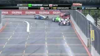 Sao Paulo Indy 2013 - Epic Finish - IZOD IndyCar 2013