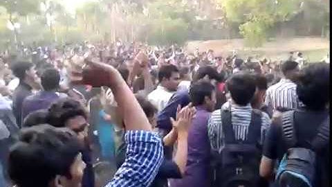 AKGEC flash mob 2014