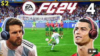 Messi & Ronaldo Prepare for EA SPORTS FC 24 - 11 REMATCH!