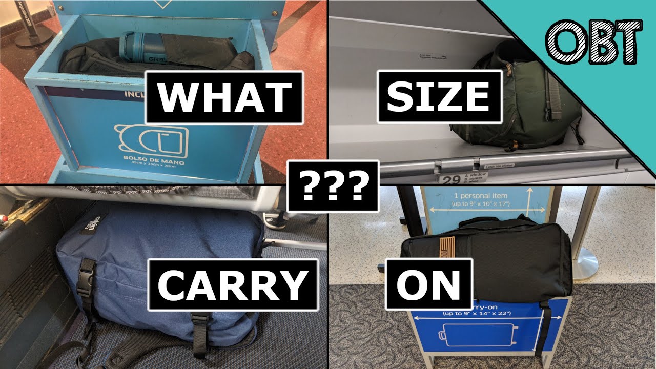 carry on bag size