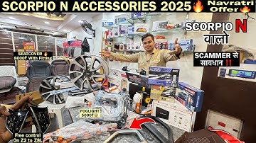 Scorpio N Modification 2025 🔥 Mahindra scorpio n modification 😱 Scorpio n Z2 To Z8